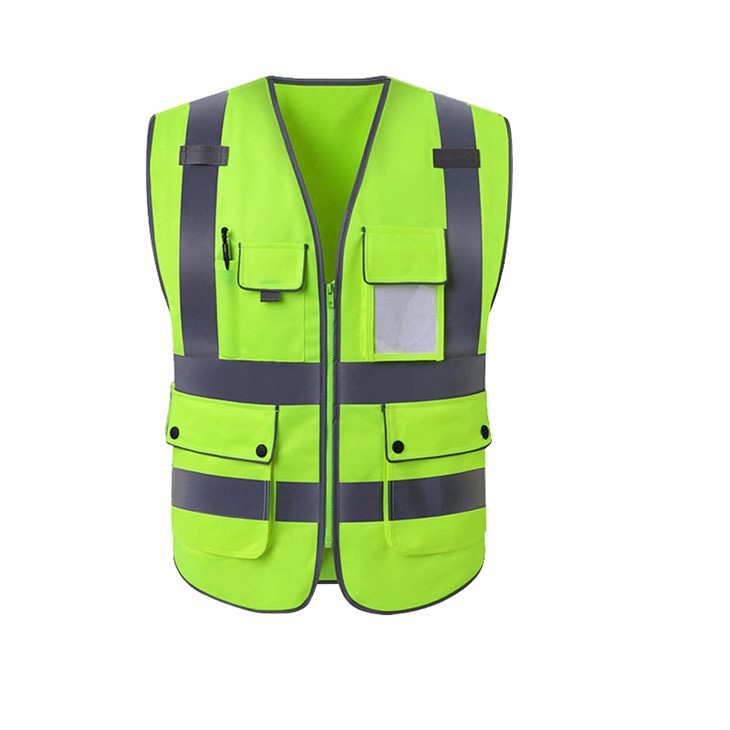 Gilet de sécurité solide haute visibilité