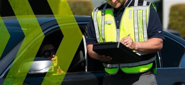 Nouvelle image et prix du style de gilet réfléchissant de la police de la cir...