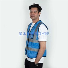 Gilet de sécurité réfléchissant haute visibilité en polyester