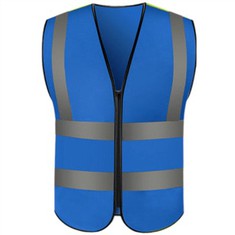 Gilets de sécurité publique à fermeture éclair